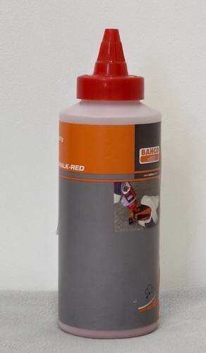 Bahco red chalk - chalk, line