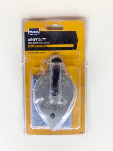 Blue chalk line reel case - chalk, &
