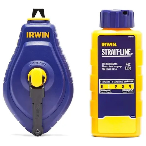 Irwin strait line - strait-line, chalk