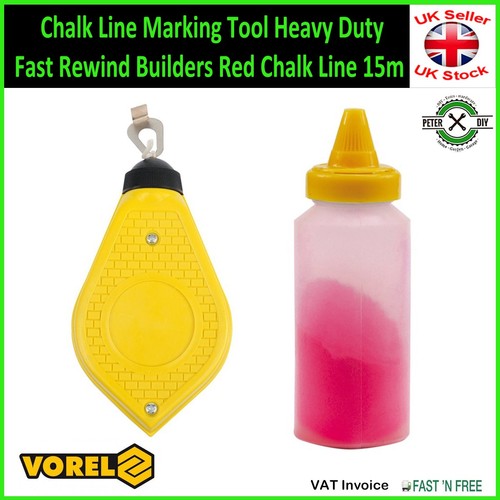 Chalk line marking tool heavy - line,