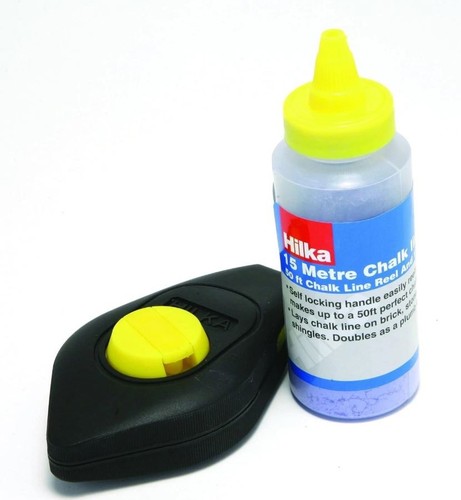 Hilka 15m chalk line with - chalk,