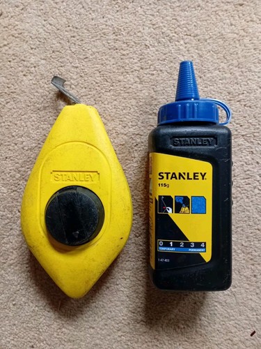 Stanley chalk line kit set - line,