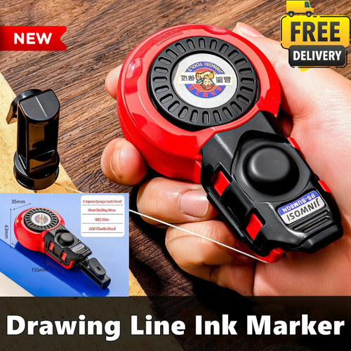 Chalk line reel - chalk, carpenter