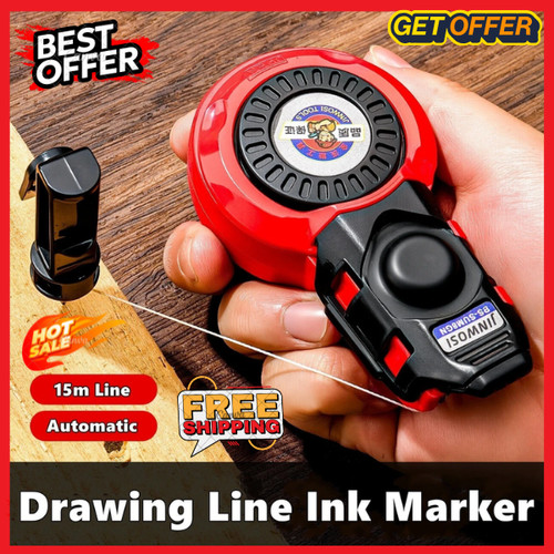 Chalk line reel - chalk, carpenter