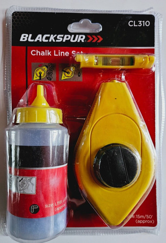 Chalk line set 15m string - chalk,