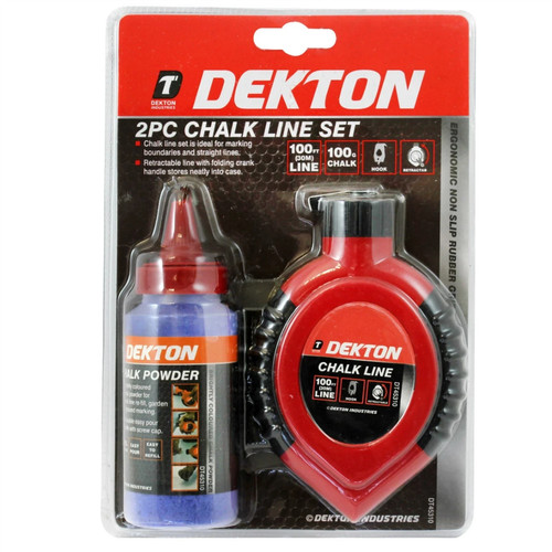 Dekton chalk line set pk - line, 2/pk