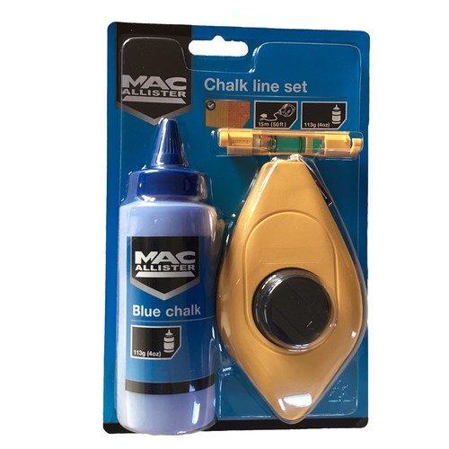 Chalk line 15m string kit - line, reel